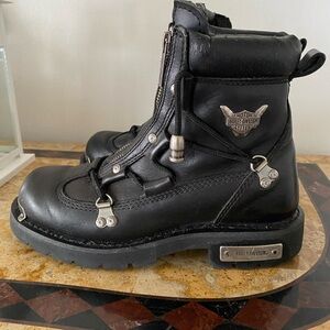 Women’s size 8 Harley-Davidson Black Leather Boots